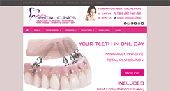 Desktop Screenshot of grupodentalclinics.com